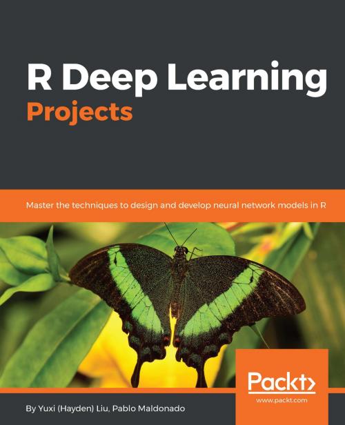 Cover of the book R Deep Learning Projects by Yuxi (Hayden) Liu, Pablo Maldonado, Packt Publishing
