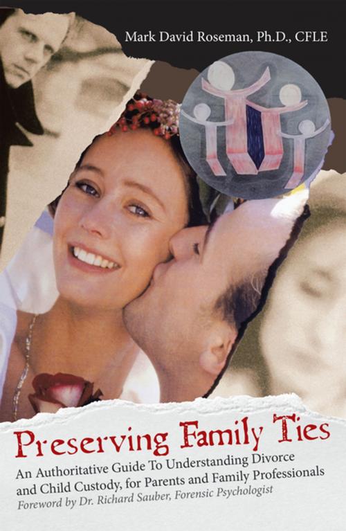 Cover of the book Preserving Family Ties by Mark David Roseman Ph.D. CFLE, WestBow Press