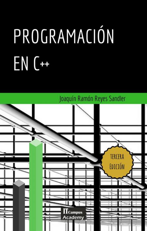 Cover of the book Programación en C++ by Joaquín Ramón Reyes Sandler, IT Campus Academy