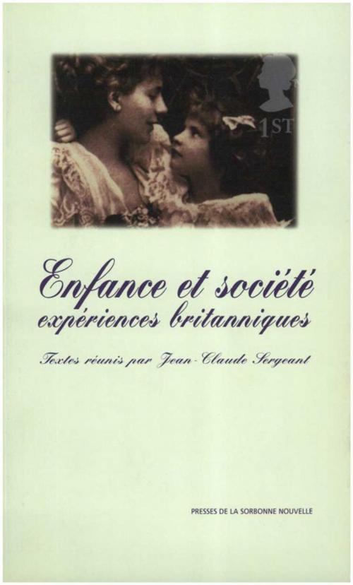 Cover of the book Enfance et société by Collectif, Presses Sorbonne Nouvelle via OpenEdition