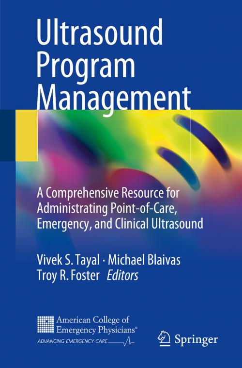 Cover of the book Ultrasound Program Management by , Springer International Publishing