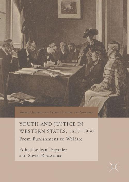 Cover of the book Youth and Justice in Western States, 1815-1950 by , Springer International Publishing