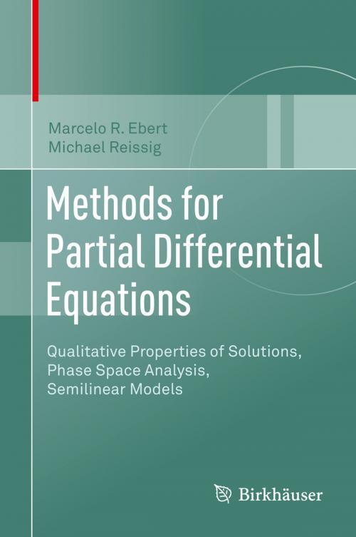 Cover of the book Methods for Partial Differential Equations by Marcelo R. Ebert, Michael Reissig, Springer International Publishing