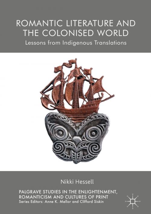 Cover of the book Romantic Literature and the Colonised World by Nikki Hessell, Springer International Publishing