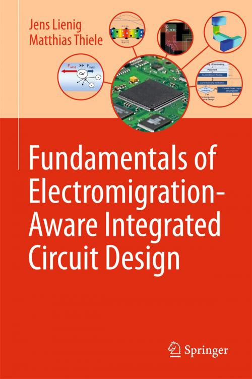 Cover of the book Fundamentals of Electromigration-Aware Integrated Circuit Design by Jens Lienig, Matthias Thiele, Springer International Publishing