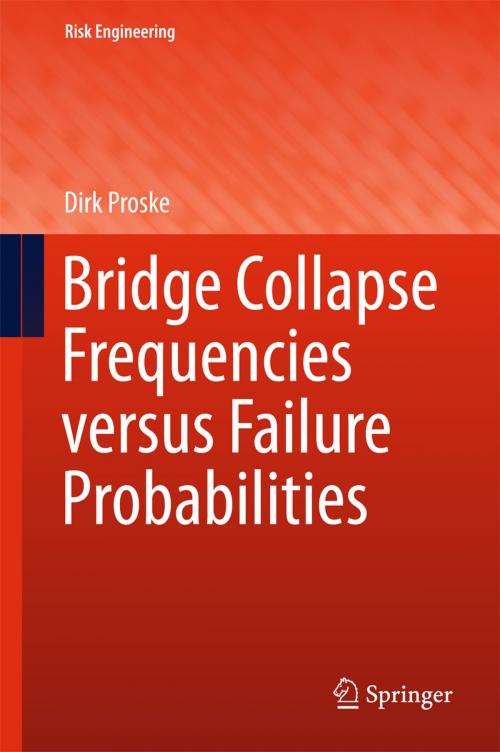 Cover of the book Bridge Collapse Frequencies versus Failure Probabilities by Dirk Proske, Springer International Publishing
