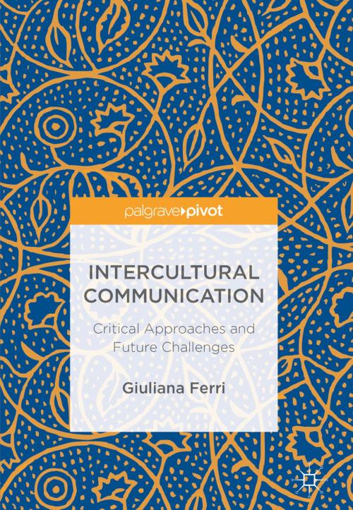 Cover of the book Intercultural Communication by Giuliana Ferri, Springer International Publishing