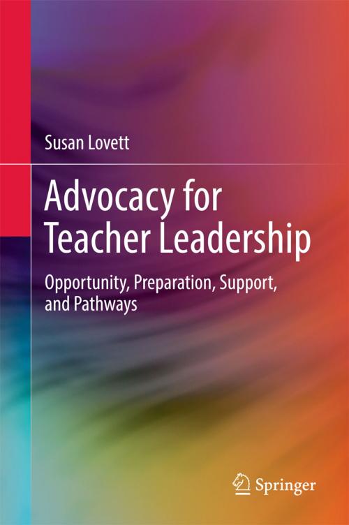 Cover of the book Advocacy for Teacher Leadership by Susan Lovett, Springer International Publishing