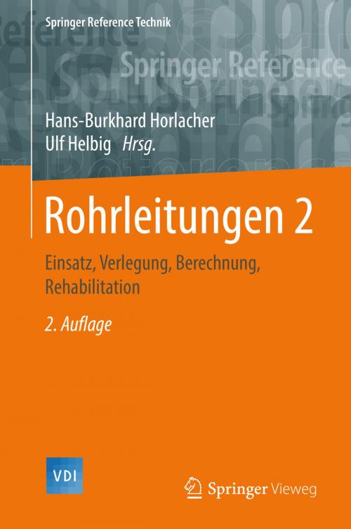 Cover of the book Rohrleitungen 2 by , Springer Berlin Heidelberg
