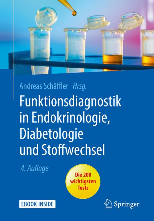 Cover of the book Funktionsdiagnostik in Endokrinologie, Diabetologie und Stoffwechsel by , Springer Berlin Heidelberg