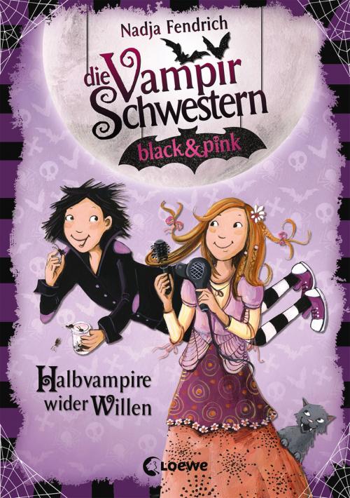 Cover of the book Die Vampirschwestern black & pink 1 - Halbvampire wider Willen by Nadja Fendrich, Loewe Verlag