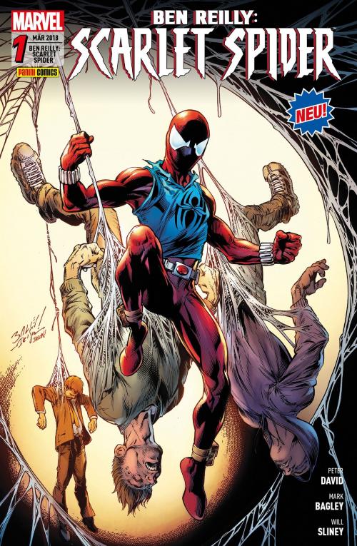 Cover of the book Ben Reilly: Scarlet Spider 1 - Leben und sterben in Las Vegas by Peter David, Marvel bei Panini Comics