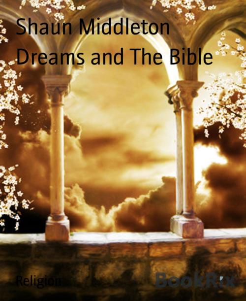 Cover of the book Dreams and The Bible by Shaun Middleton, BookRix