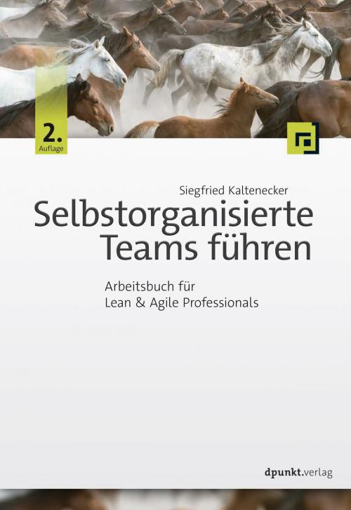 Cover of the book Selbstorganisierte Teams führen by Siegfried Kaltenecker, dpunkt.verlag