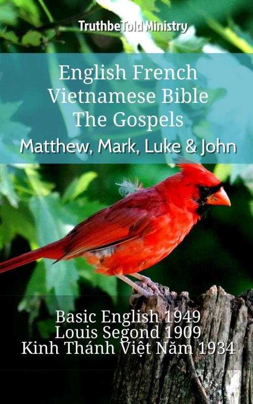 Cover of the book English French Vietnamese Bible - The Gospels - Matthew, Mark, Luke & John by TruthBeTold Ministry, TruthBeTold Ministry