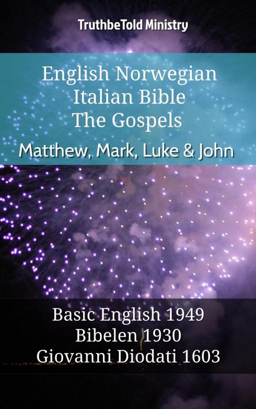 Cover of the book English Norwegian Italian Bible - The Gospels II - Matthew, Mark, Luke & John by TruthBeTold Ministry, TruthBeTold Ministry
