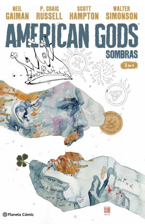 Cover of the book American Gods Sombras nº 03/09 by Scott Hampton, Neil Gaiman, Grupo Planeta