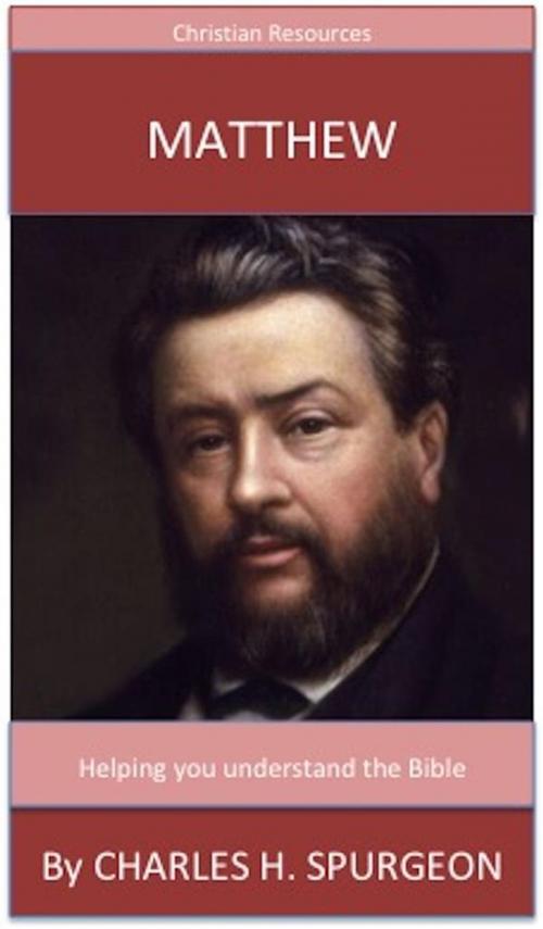 Cover of the book Matthew by Charles H. Spurgeon, David Turner