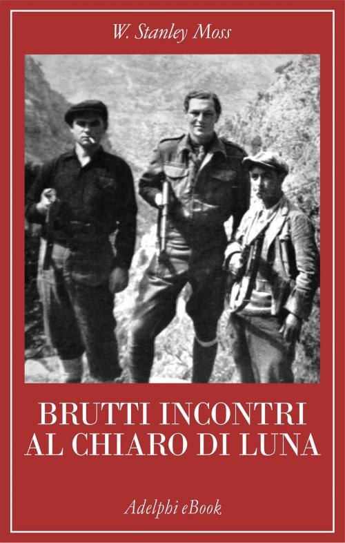 Cover of the book Brutti incontri al chiaro di luna by W. Stanley Moss, Adelphi