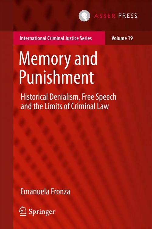 Cover of the book Memory and Punishment by Emanuela Fronza, T.M.C. Asser Press