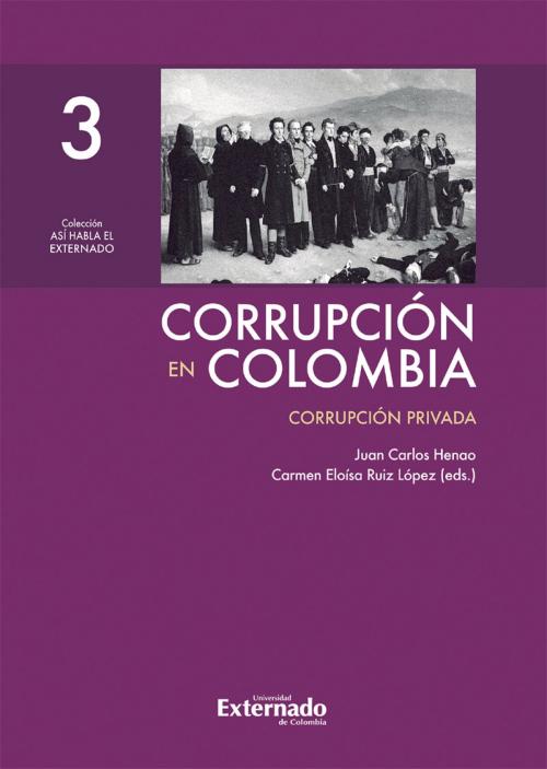 Cover of the book Corrupción en Colombia - Tomo III: Corrupción Privada by Juan Carlos Henao, Carmen Eloísa Ruiz López, Universidad Externado