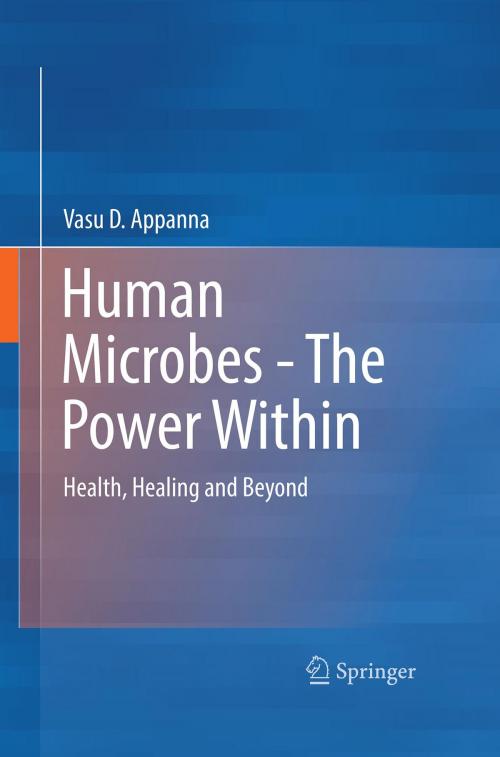 Cover of the book Human Microbes - The Power Within by Vasu D. Appanna, Springer Singapore