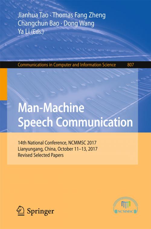 Cover of the book Man-Machine Speech Communication by , Springer Singapore