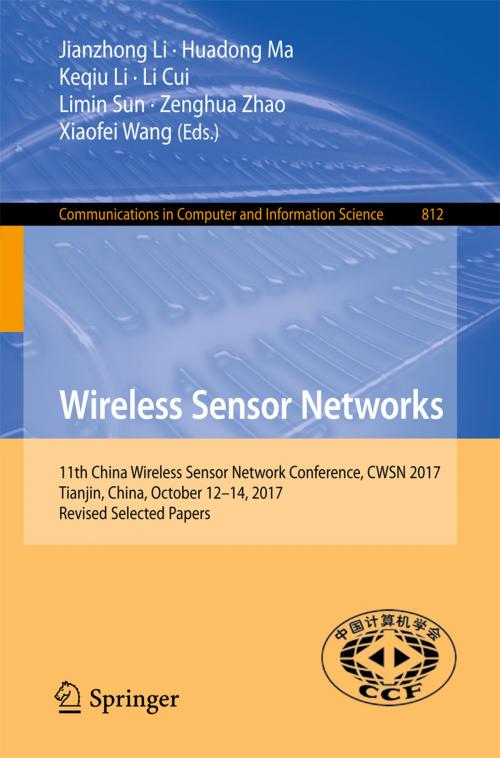 Cover of the book Wireless Sensor Networks by , Springer Singapore