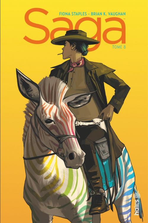 Cover of the book Saga - Tome 8 by Brian K. Vaughan, Fiona Staples, Urban Comics