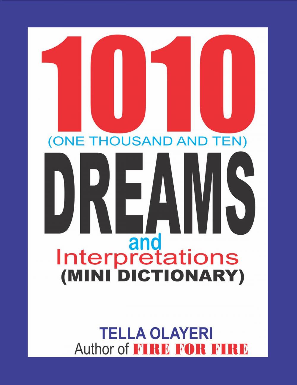 Big bigCover of 1010 DREAMS and Interpretations