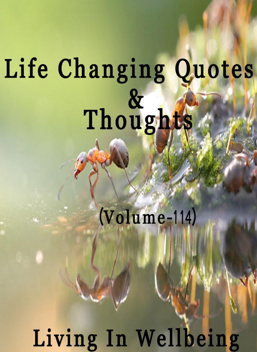 Big bigCover of Life Changing Quotes & Thoughts (Volume 114)