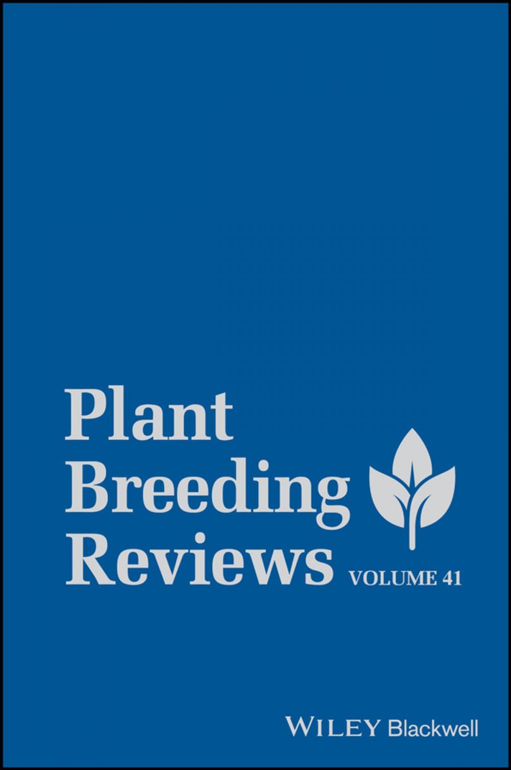 Big bigCover of Plant Breeding Reviews