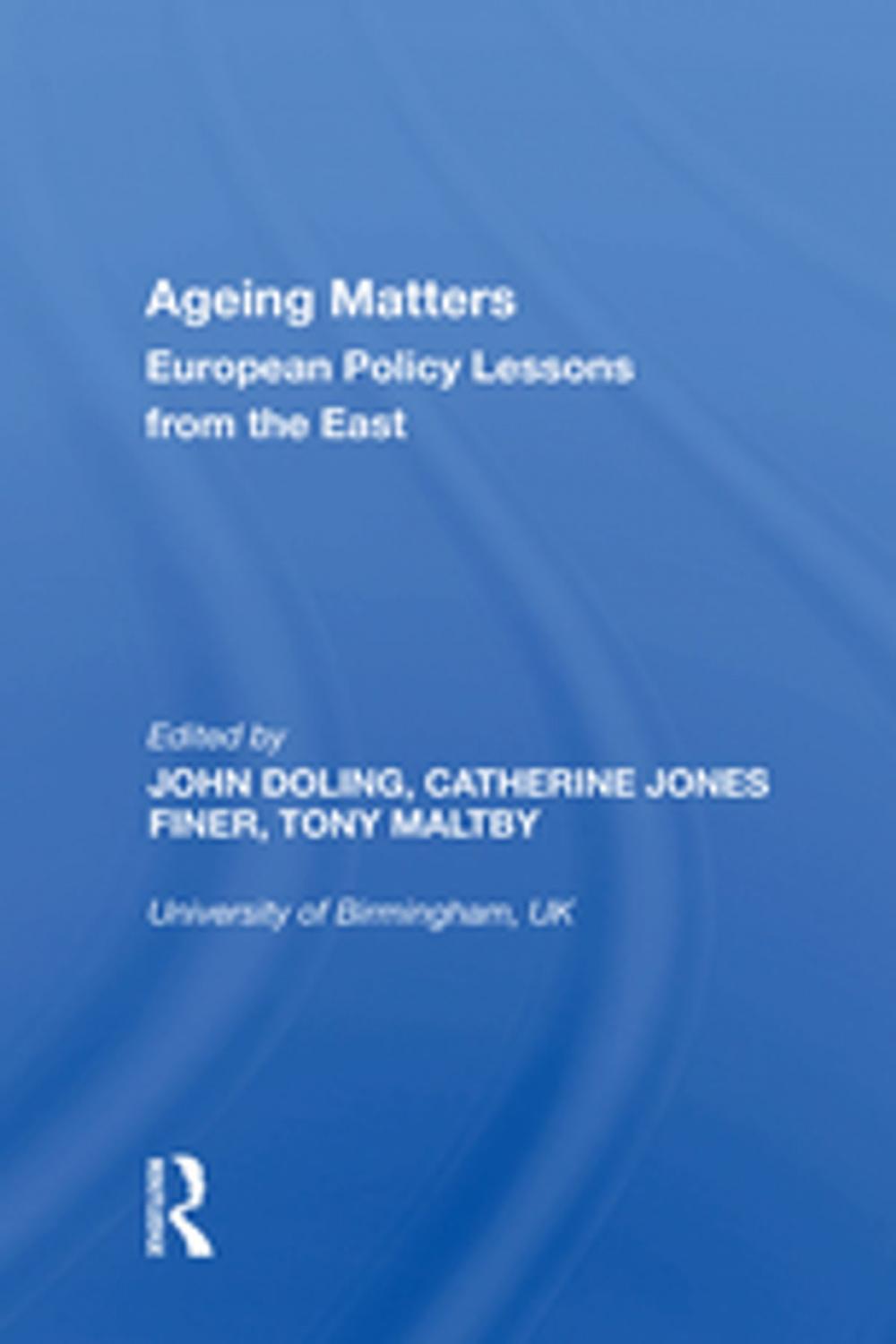 Big bigCover of Ageing Matters