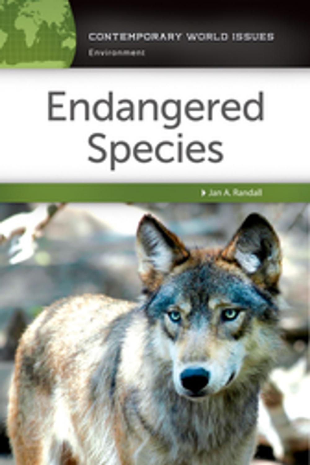 Big bigCover of Endangered Species: A Reference Handbook