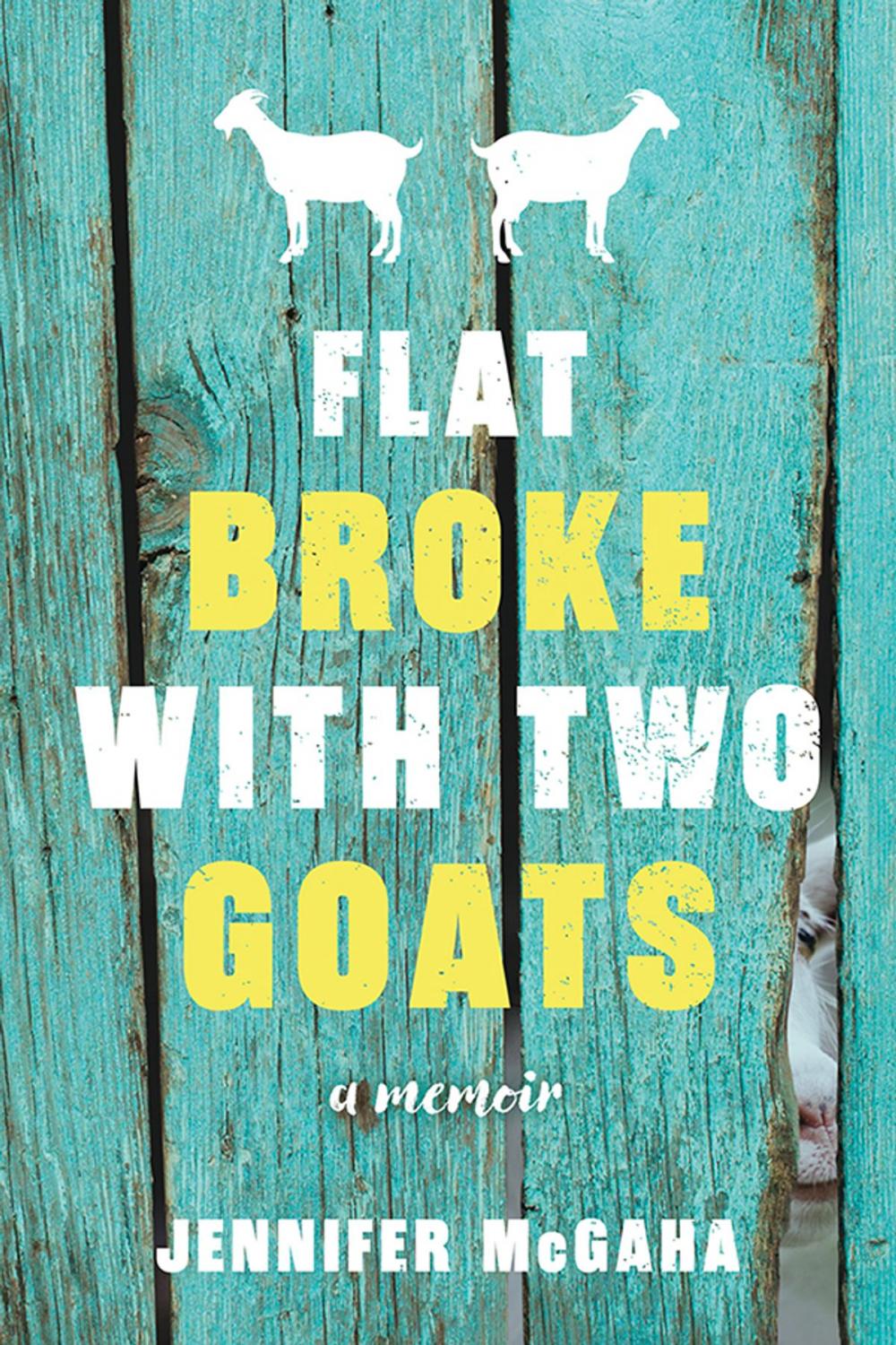 Big bigCover of Flat Broke with Two Goats