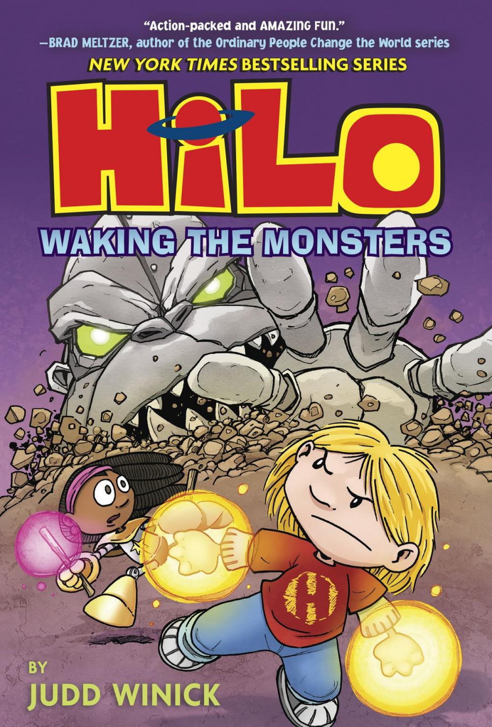 Big bigCover of Hilo Book 4: Waking the Monsters