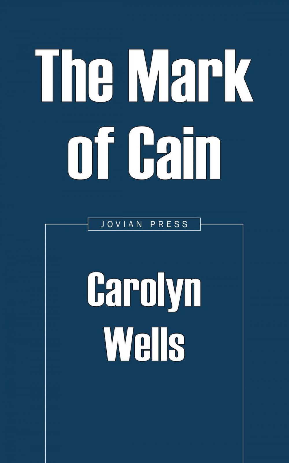 Big bigCover of The Mark of Cain