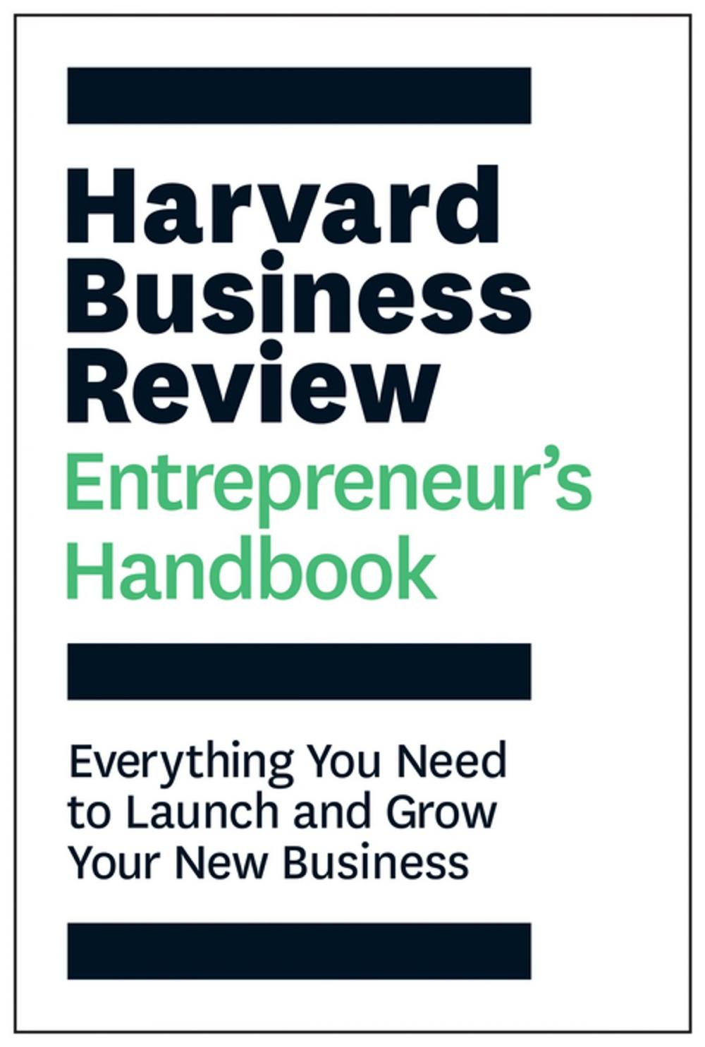 Big bigCover of The Harvard Business Review Entrepreneur's Handbook
