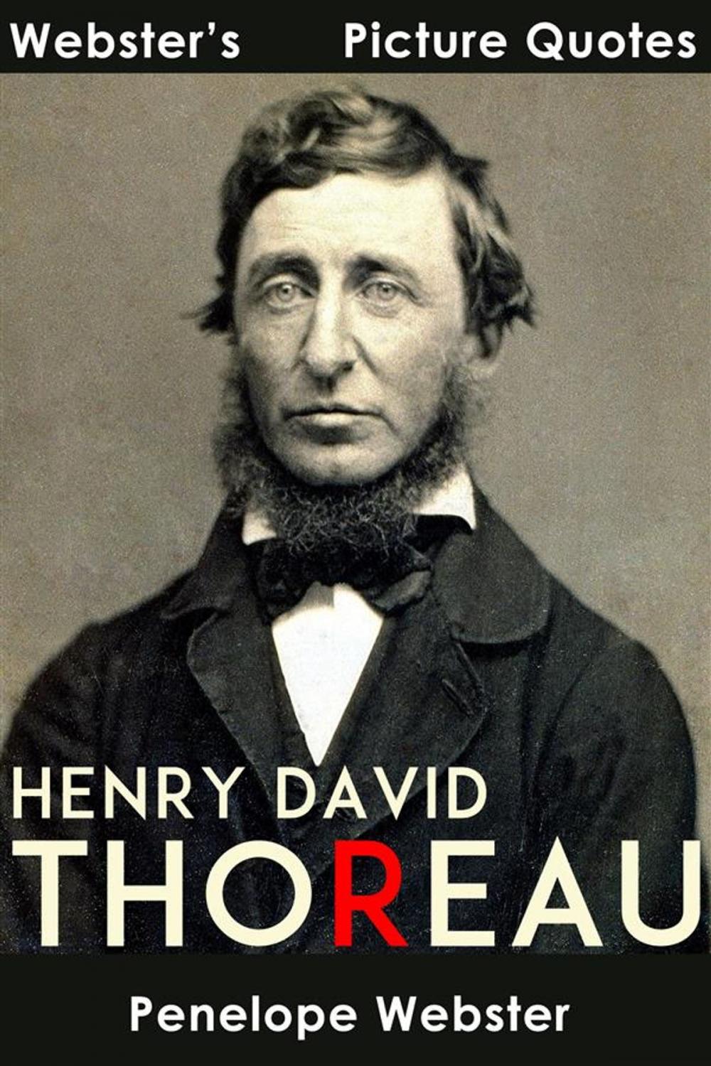 Big bigCover of Webster's Henry David Thoreau Picture Quotes