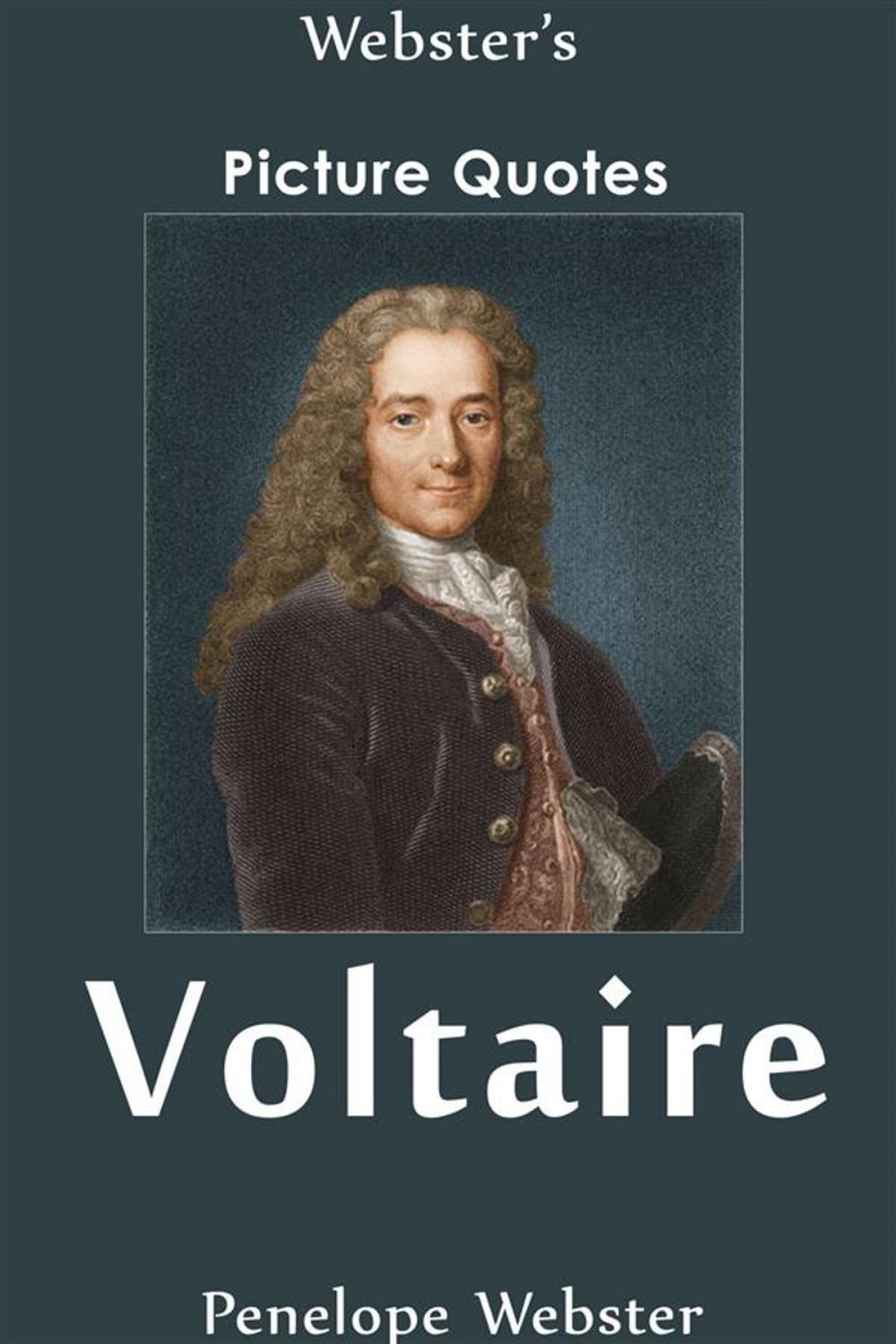 Big bigCover of Webster's Voltaire Picture Quotes