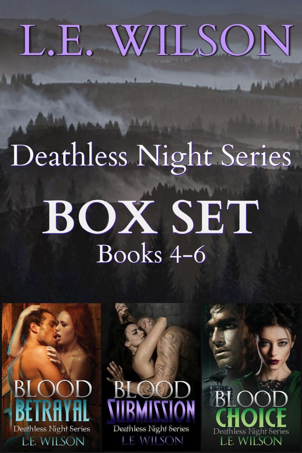 Big bigCover of Deathless Night Series BOX SET Books 4-6