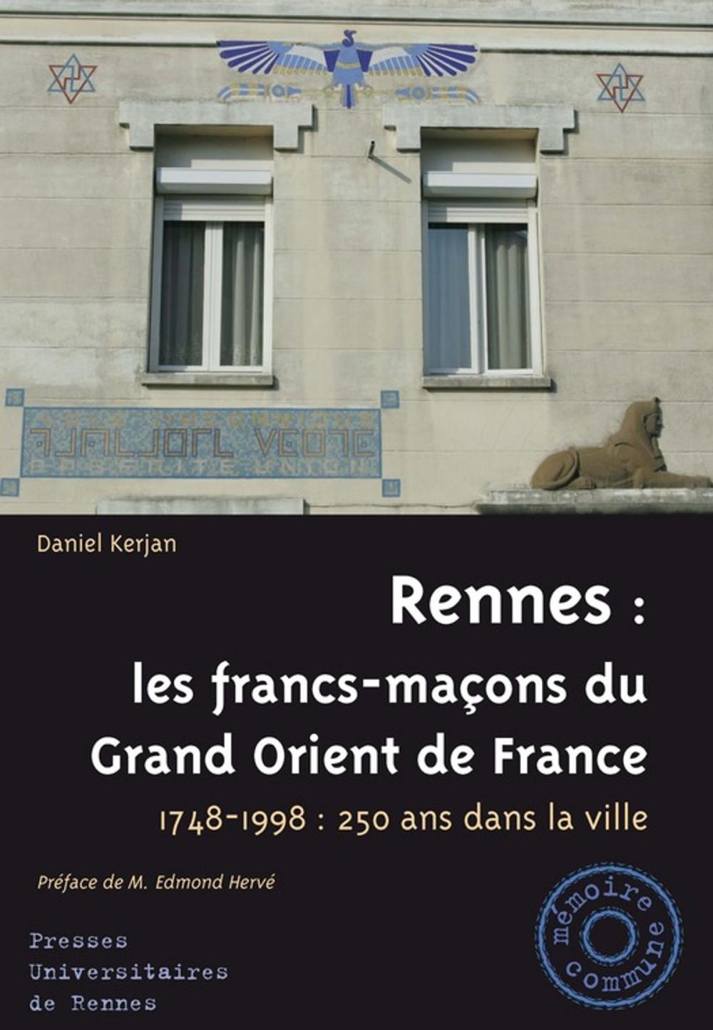 Big bigCover of Rennes : les francs-maçons du Grand Orient de France