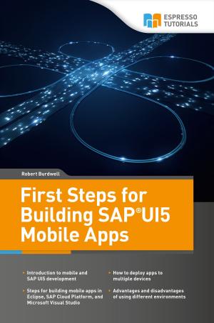 Cover of First Steps for Building SAP UI5 Mobile Apps