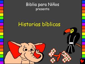Cover of Historias bíblicas