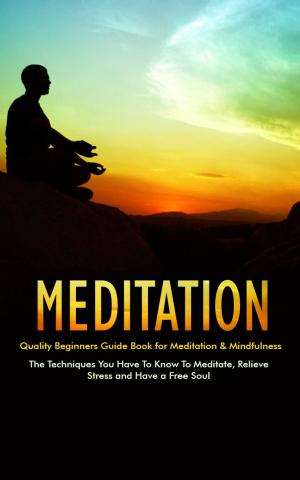 Cover of Meditation - Quality Beginners Guide Book for Meditation & Mindfulness - The Techniques You Have To Know To Meditate, Relieve Stress and Have a Free Soul