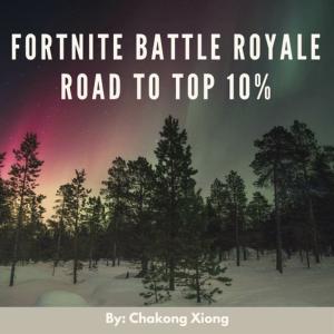 Cover of Fortnite Pro Tips Road To Top 10%