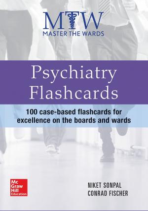Book cover of Master the Wards: Psychiatry Flashcards