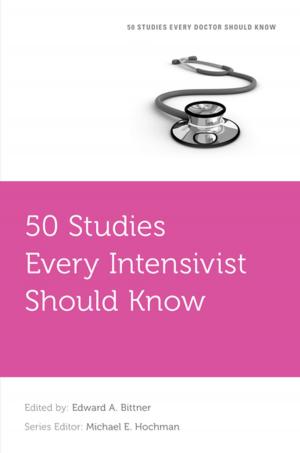 Cover of the book 50 Studies Every Intensivist Should Know by Vijay Joshi