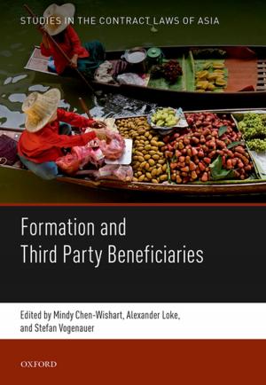 Cover of the book Formation and Third Party Beneficiaries by Shannon McSheffrey
