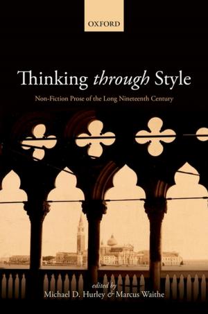 Cover of the book Thinking Through Style by David Orsini
